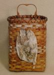 Handwoven Alaskan Birch Bark Basket