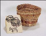 Handmade Makah Indian Basket