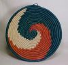 African Tribal Art Handwoven Bowl Basket #1