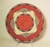 African Tribal Art Traditional Plaque Basket #51