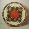 Southwestern Apache Indian Style Turtle Plaque Basket