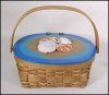 Handcrafted Seashell Basket Purse by Kathleen Becker / Simply Baskets