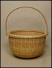 Nantucket Basket 6" Round Ash woven by Kathleen Becker