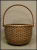 NT124 Nantucket Basket 7" Round by Kathleen Becker