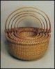 Lightship Nantucket Baskets Nest of Five by Kathleen Becker / Simply Nantucket Baskets