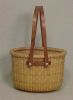 Lightship Nantucket Basket Oval Offset hand-crafted by Kathleen Becker