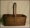 Handwoven Large Shaker Market Basket by Kathleen Becker / Simply Baskets