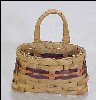 Handwoven Desk Organizer Basket