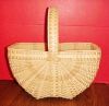 Oak butterfly buttocks basket